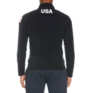 Kappa Mens USA Alpine Team First Layer Shirt - Blue Dark Navy USST4