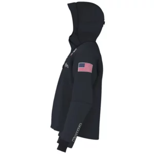 Kappa Mens USA Alpine Team Jacket - Blue Dark Navy USST2