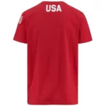 Kappa-Mens-USA-Alpine-Team-T-Shirt-–-Red-USST_12