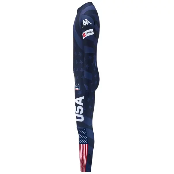 Kappa UNISEX US Ski Team SL Race Suit - Blue Dark Navy USST ...