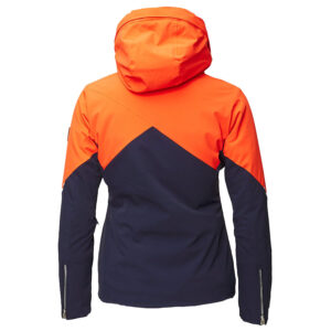 Descente Women's Amanda Ski Jacket - Momiji Orange Dark Night b