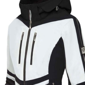 Descente Harper Ski Jacket Black White d