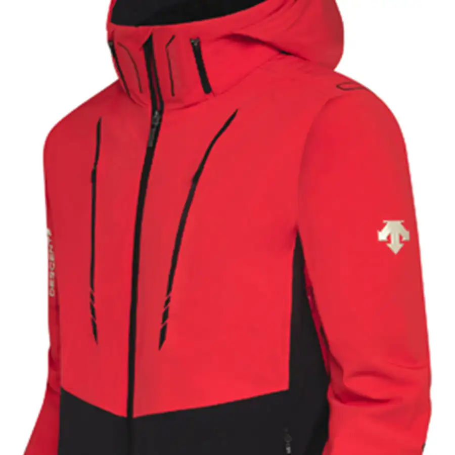 Ski Jacket Race red-black men