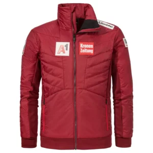 Schöffel Mens Austrian Ski Team Pontresina M RT Insulator Jacket - Biking Red1