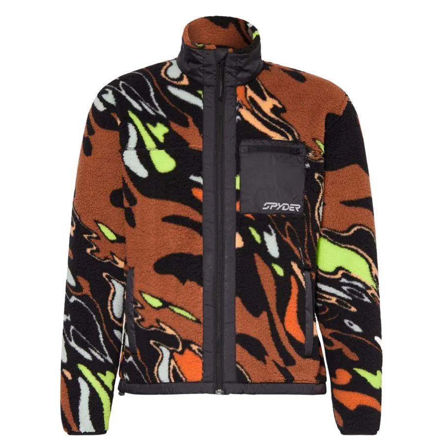 Spyder Men's Sherman Fleece Jacket - Multicolor