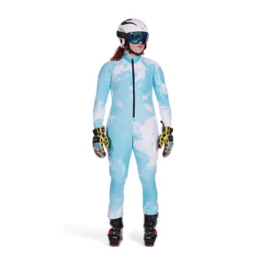 Spyder Womens Nine Ninety GS Race Suit - Barbados Blue1