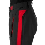 Pantalón Helly Hansen para hombre de la Copa del Mundo de Esquí del Equipo de Esquí de Canadá con cremallera lateral completa - Negro ACA4