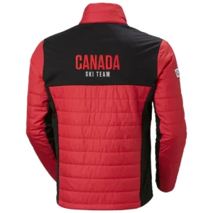Helly Hansen Mens Canada Ski Team World Cup Insulator Jacket - Red ACA7