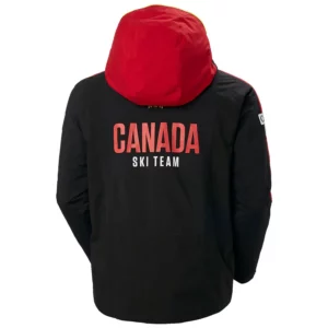 Helly Hansen Mens Canada Ski Team World Cup Jacket - Black ACA7