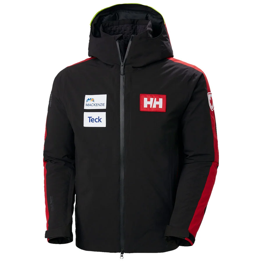 Helly Hansen Men's Canada Ski Team World Cup Jacket - Black ACA -  Wintersport.tv