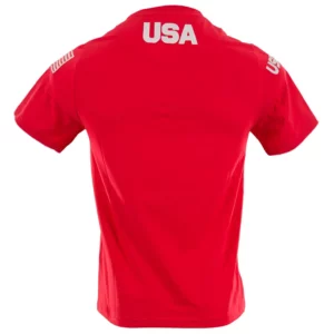 Kappa Mens USA Ski Team T Shirt - Red2
