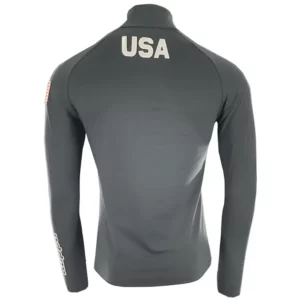 Kappa Mens USA Team Fleece First Layer Shirt - Blue Dark Navy2