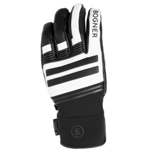 Bogner Mens Alex Ski Glove - Offwhite Black1