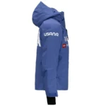 Kappa Mens USA Ski Team Jacket - Blue Fiord1