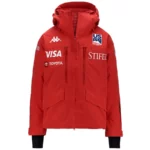 Kappa Mens USA Ski Team Jacket - Red Racing2