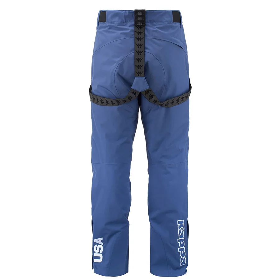 Pantalon Kappa USA Ski Team pour homme - Bleu Fiord4