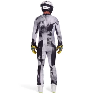 Spyder Heren World Cup DH Race Suit - Zwart Grijs Rood7