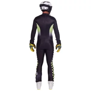 Spyder Heren World Cup DH Race Suit - Black Lime Ice7