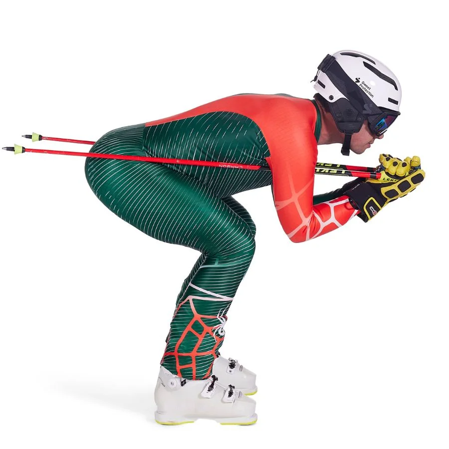 Spyder Mens World Cup DH Race Suit - Cypress Green3