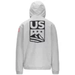 Sudadera con capucha Kappa USA Team Arufeoda - Gris2