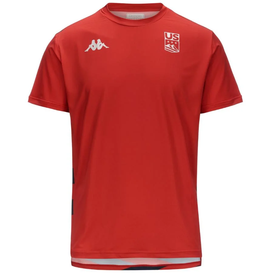Kappa USA Team Kombat T-Shirt Rot1