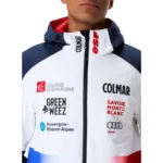 Colmar Herren Französische Teamjacke - Weiß Blau Rot1