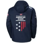 Helly Hansen Mens America Cup American Magic Crew Hooded Jacket - Navy3