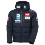 Helly Hansen Giacca imbottita Kvitfjell Norway Team Race da uomo - NSF Team1