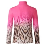 Camiseta Bogner Kids Chris First Layer - Estampado Tigre Rosa2