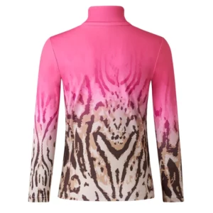 Bogner Kids Chris First Layer Hemd - Pink Tiger Print2