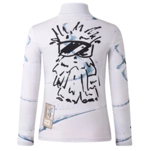 Bogner Chris First Layer Shirt voor kinderen - wit Print2