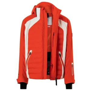 Bogner Giacca da Sci Jorik DT Uomo - Rosso Vivido3