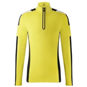 Bogner Mens Mica2 First Layer Hemd - Hot Lemon1